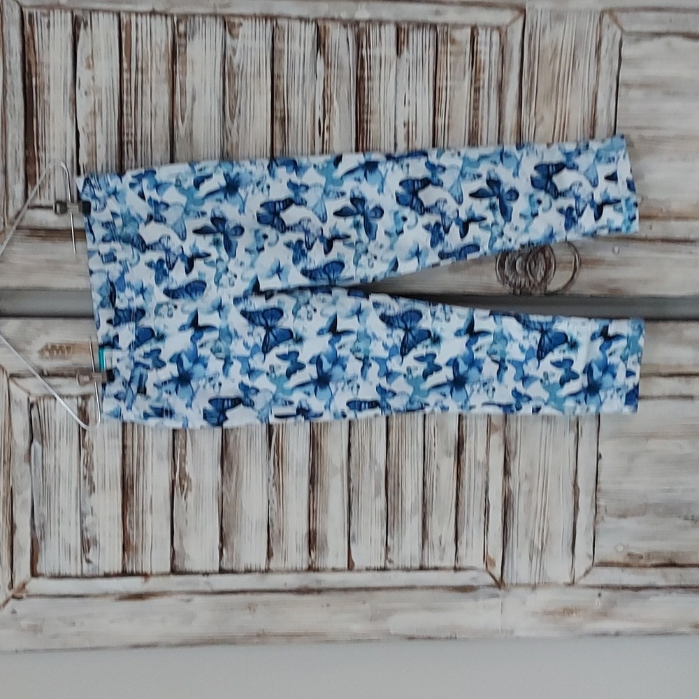 Jordache, XL (14 - 16), Blue/White